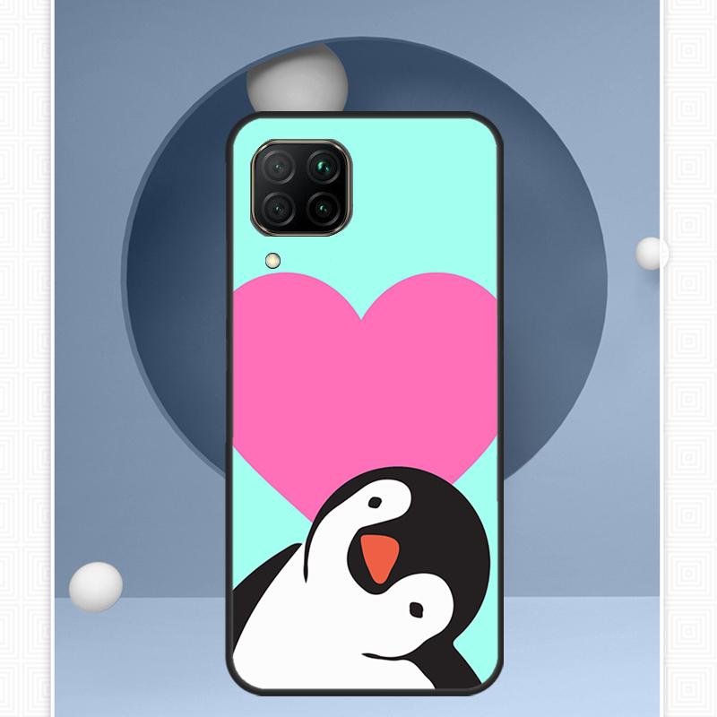 Чехол с пингвином для Huawei Nova 12s 12i 11i 8i Y91 Y60 Y70 Y72 Y90 Y61 9 10 SE P20 P40 Lite P30 P60 Pro