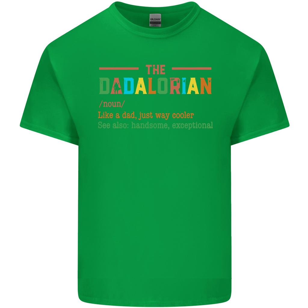 Dadalorian Funny Fathers Day Dad Daddy Unisexs Light Cotton TShirt