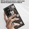 Чехол с леопардовым принтом и бантами для Samsung Galaxy S26 Ultra S25 FE S24 S23 S22 Plus S21 FE Магнитный Тонкий Гибридный Чехол из ТПУ+ПК Матовый