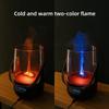 Flickering Flame Diffuser  Vintage 200ML Humidifier with Timer & Auto Shut-Off for Relaxation
