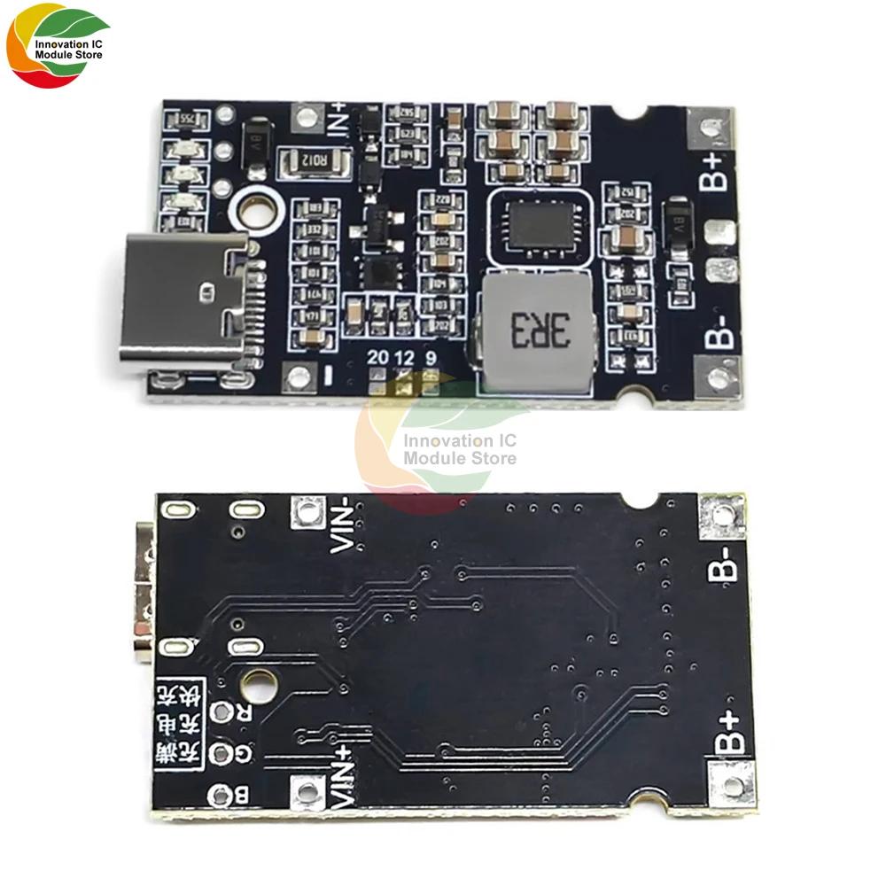 Multi-Cell Fast Charging Module 2S 3S 4S Type-C to 9V/12V 4.5V-15V Step-Up Buck Charger for 18650 Lithium Battery
