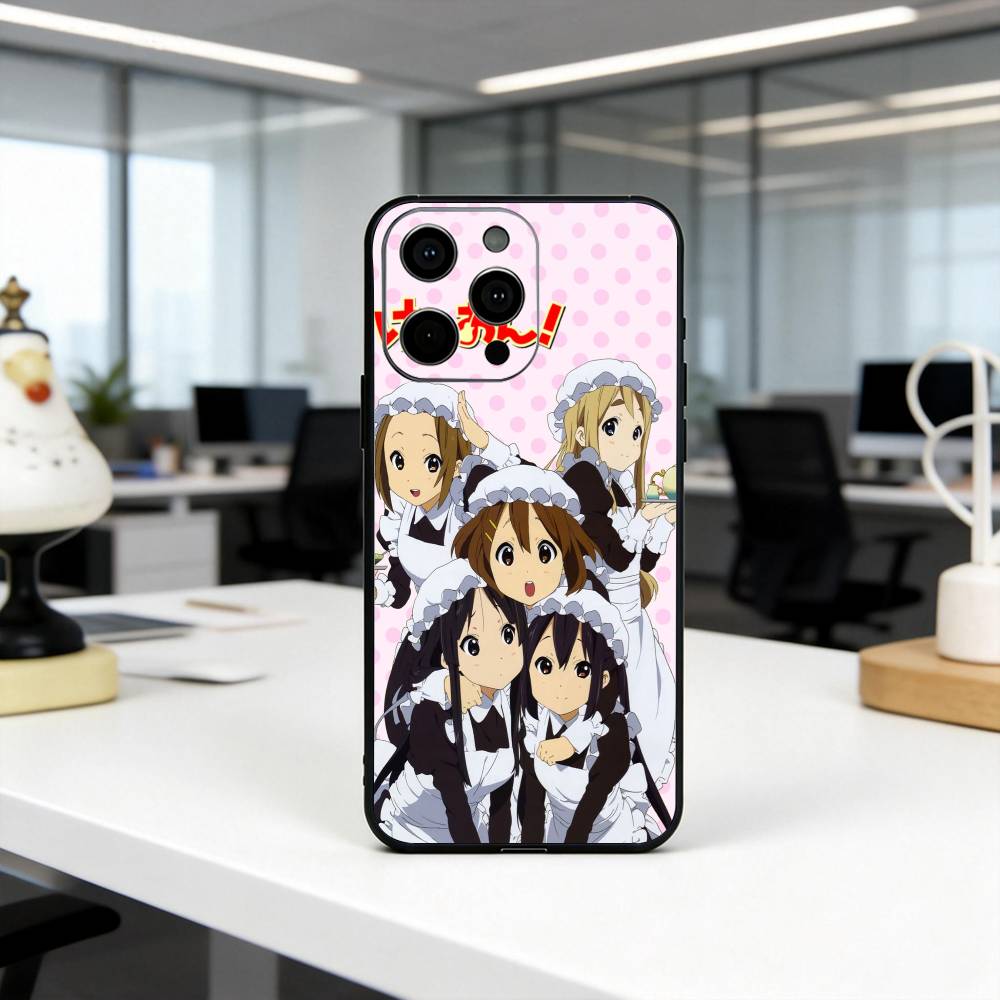 Чехол для телефона K-K-ON Музыкальная группа девушки Силиконовый Мягкий Для IPhone 17 16 15 14 13 12 11 X XR Plus Pro Max Plus