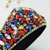 Полностью стразы и камни Headbands Супер блестящие Женские party головные уборы Ободок для волос Обруч Аксессуары для волос