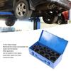 10PCS Set 1in Drive Deep Impact Socket Heavy Duty Impact Socket Set with Iron Storage Box