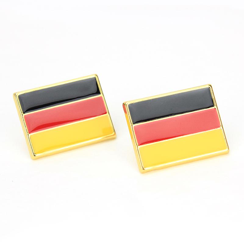 1Pcs Jewelry Gift Collar Pin National Flags Brooches Button Badge Russian Tricolore Hat Bag Clothes