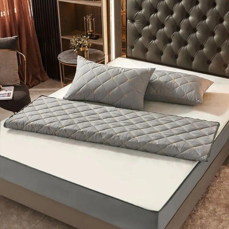 Шестисторонний наматрасник «все включено», стеганая простыня King Queen, антибактериальный наматрасник, воздухопроницаемый чехол на кровать
