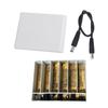 DIY 6x 18650 Battery USB 5V 9V 12V 5.5x2.1mm UPS Power Supply Box for WiFi Router Modem Security Camera DVR Smartphone