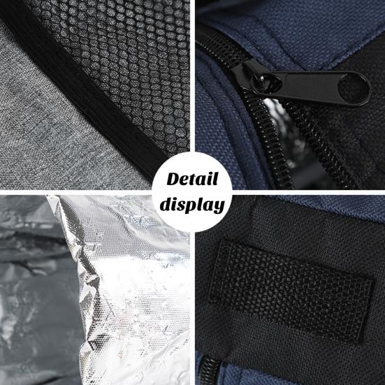 Бутылка для воды из ткани Оксфорд, круглая изоляционная крышка, складной изоляционный чехол для бутылки со льдом, изоляционный чехол для бутылки с горячей водой для пикника на открытом воздухе