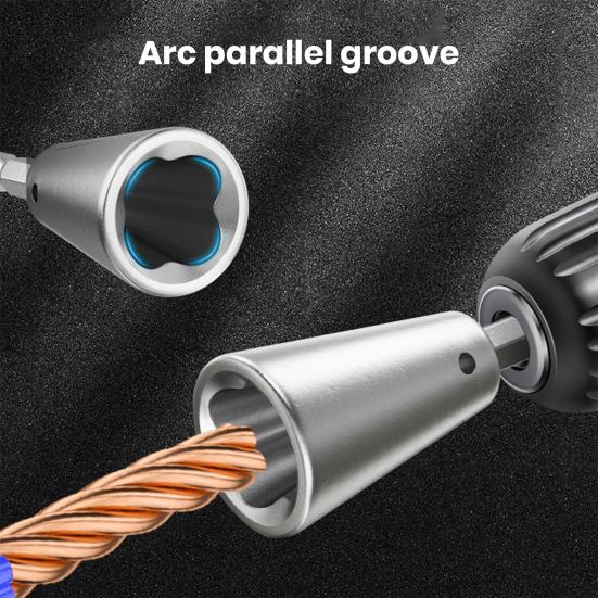 Инструмент для скручивания проводов, электрическая дрель, разъем для проводов, термостойкий, нержавеющий, многоразовый, инструмент для зачистки кабеля, скручиватель гаек для проводов