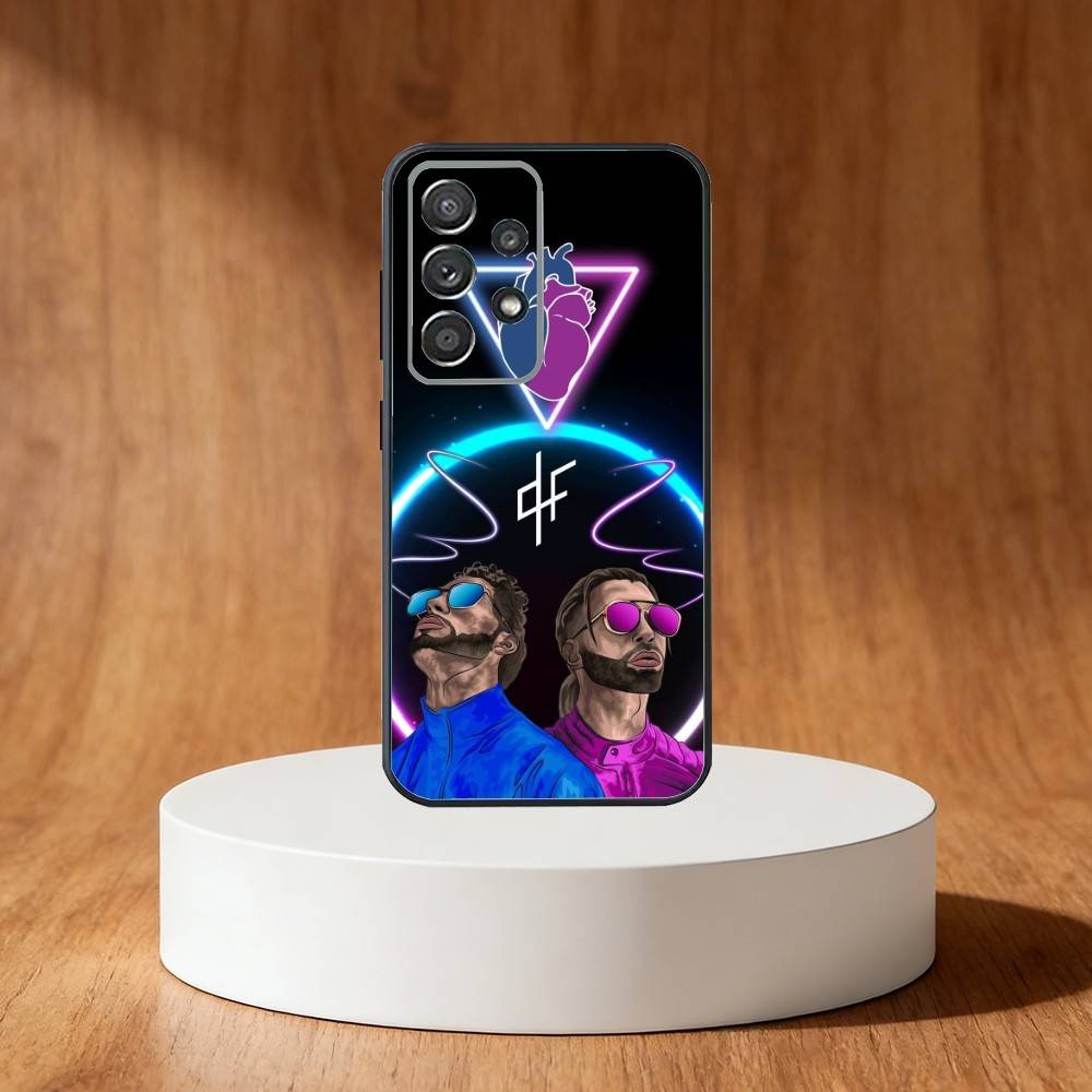 PNL QLF Rapper Singer Phone Case For Samsung S25,S24,S21,S22,S23,S30,Ultra,S20,Plus,Fe,Note,10,9,5G Black Cover