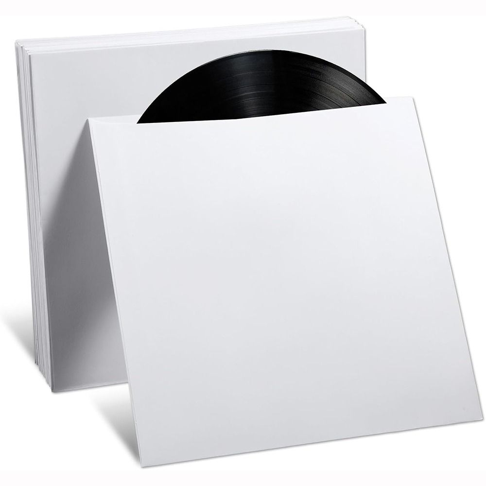 Useful 12 Inch Vinyl Records Sleeve Square Resealable Outer Record Sleeves Record Storage Bags