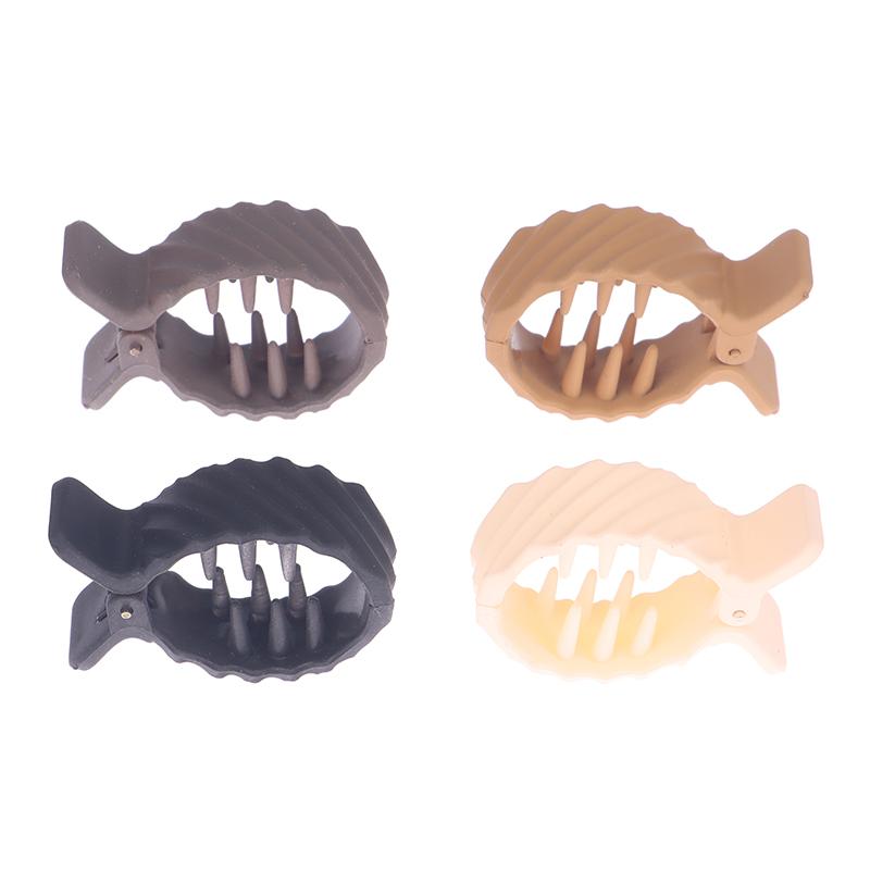 1 шт., круглая шпилька с высоким хвостом, фиксированный коготь, круглая шпилька для волос, женская заколка для волос в форме акулы