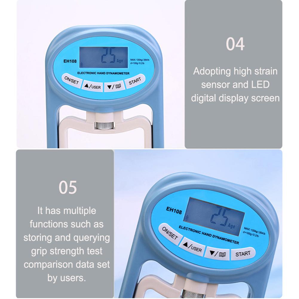 Digital Gripper Strengthener Trainer Lightweight Finger Pinch Carpal Expander Portable Patient Props for Rehabilitation Training