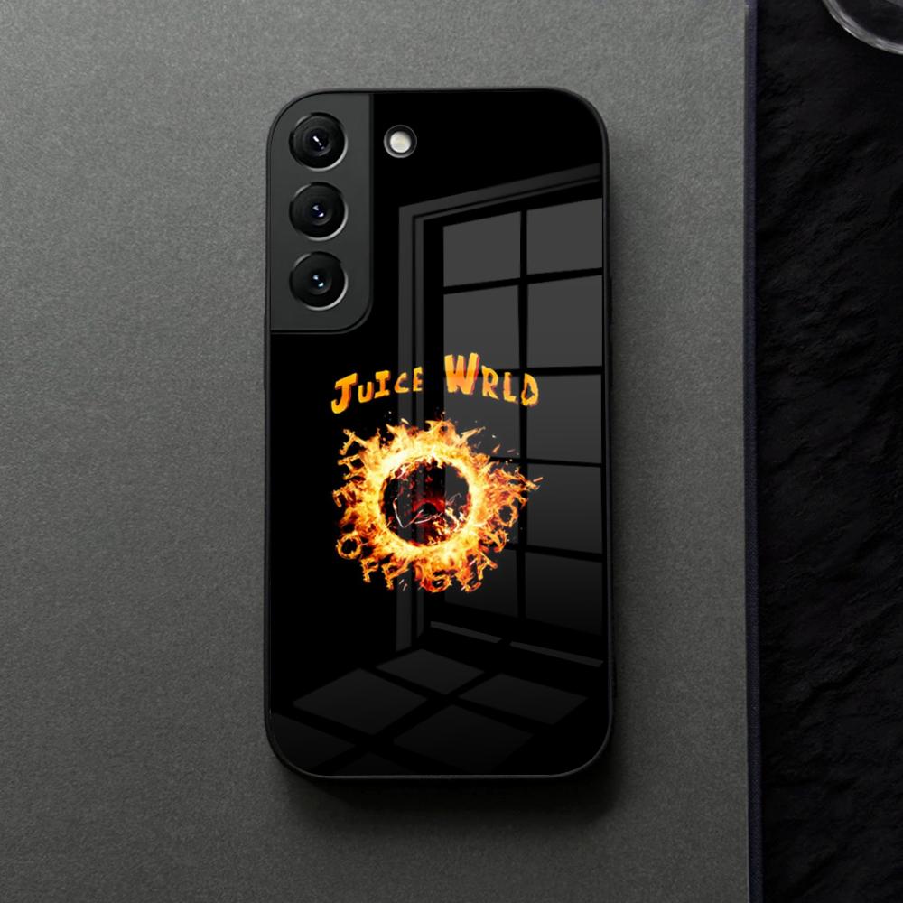 999 J-Juice W-WRLD Чехол для телефона Стекло Для Samsung Galaxy S21 S25 S22 S20 S24 S23 Ultra Fe Plus A16 A34 A54 A24 Coque