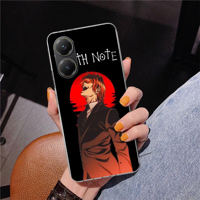 Чехол для телефона N-Note D-Death Ягами Лайт Для Xiaomi Poco X7 X6 X5 Pro F7 Ultra Redmi 15C 15 13C 13 12C 12 10 10A 10C 9 9A 9C 9T Co