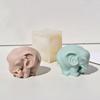 3D Elephant Silicone Candle Molds for Epoxy Resin Candle Making Cement Gypsum Silicone Molds Silicone Fondant Molds