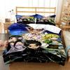 Fashion SAO  Art Print Three Piece Bedding Set Fashion Article Boys Or Adults For Beds Quilt Covers Pillowcases Bedding Set