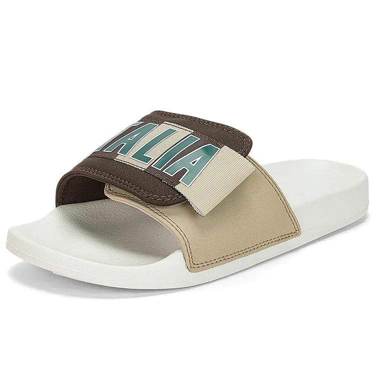 Kappa EVA Quiet Slip Resistant Quiet Slip Resistant Slide Slippers Unisex White Umber (Unisex) Slide Slippers K0DX5LT10F 6536