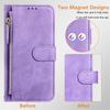 Flip Case for ZTE Blade V40S V50 V60 Vita Design Nubia Focus Calf Axon 60 Lite 4G 5G Leather Wallet Cover Card Slot Bag Zipper Casing