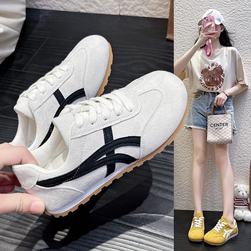 Женские кроссовки Форрест Гамп 2025 новая летняя тонкая сетка дышащая сетчатая обувь универсальные маленькие белые повседневные спортивные туфли для моральной подготовки