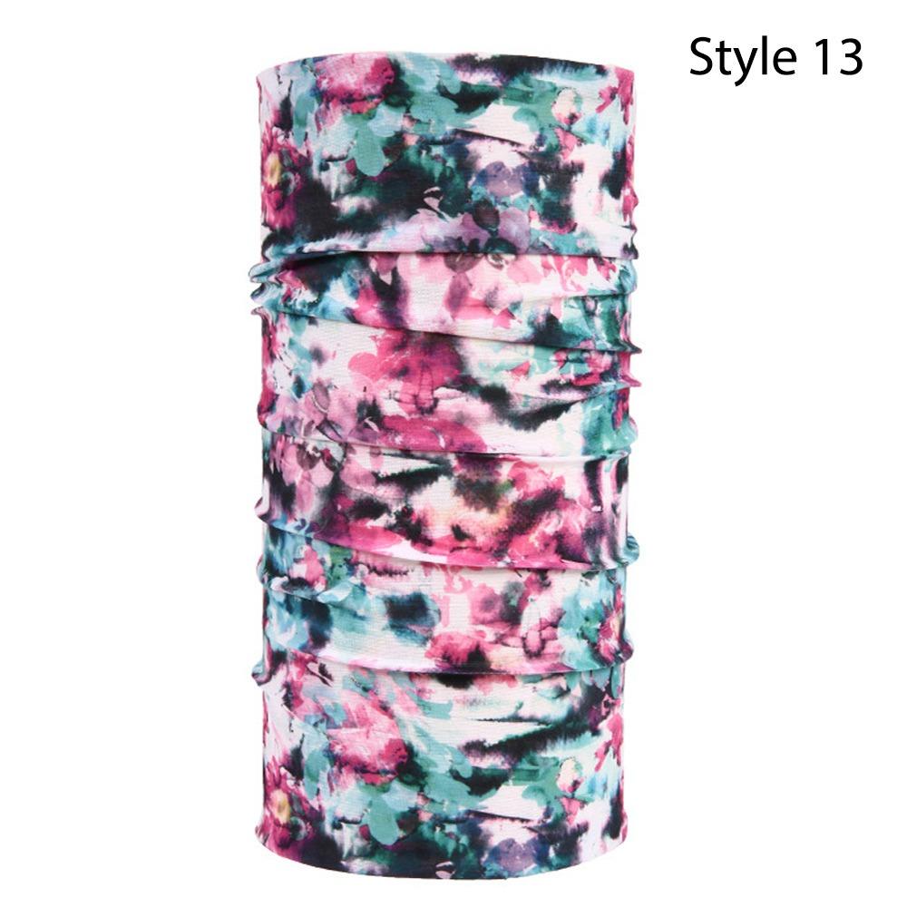 Neck Sun Protection Riding Mask Printed Scarf Cycling Scarf Summer Climbing Hiking Scarf Hiking