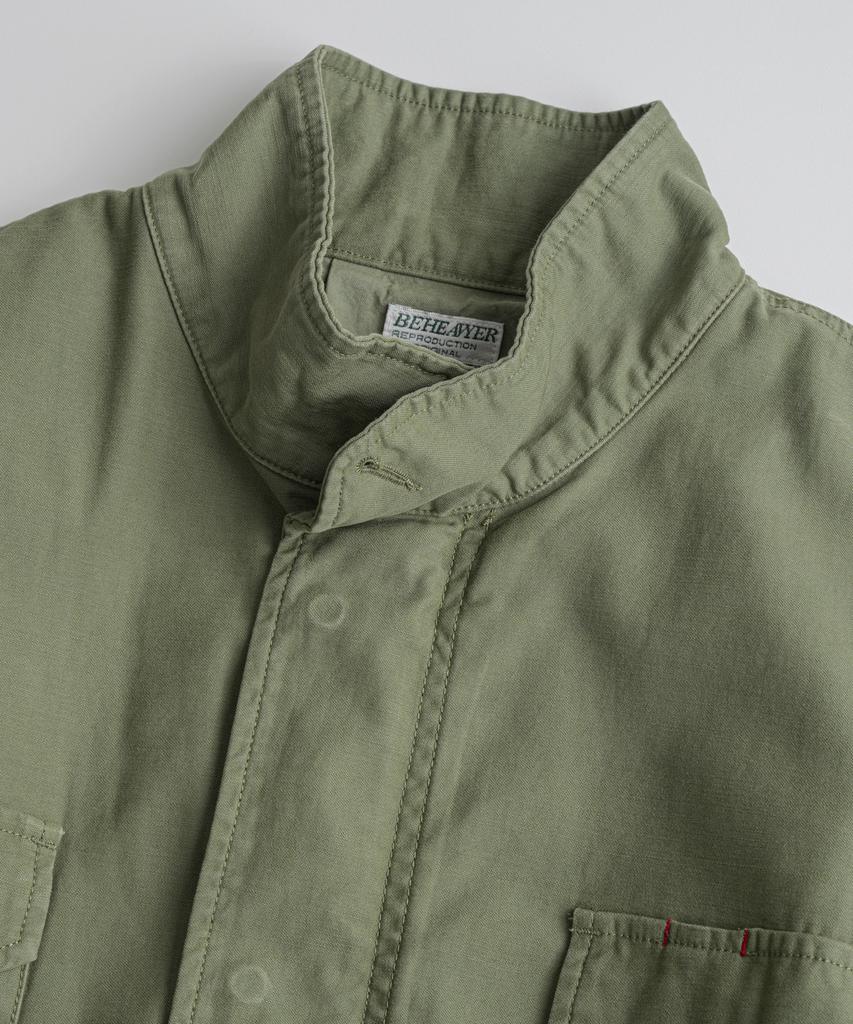 BEHEAVYER Dyed M-S Field Jacket Olive