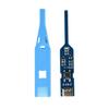 DM76 DC5V Тестер индуктивности со встроенным корпусом Type-C, бесконтактный детектор, индикация зеленым светом для обнаружения неисправностей индуктивности материнской платы