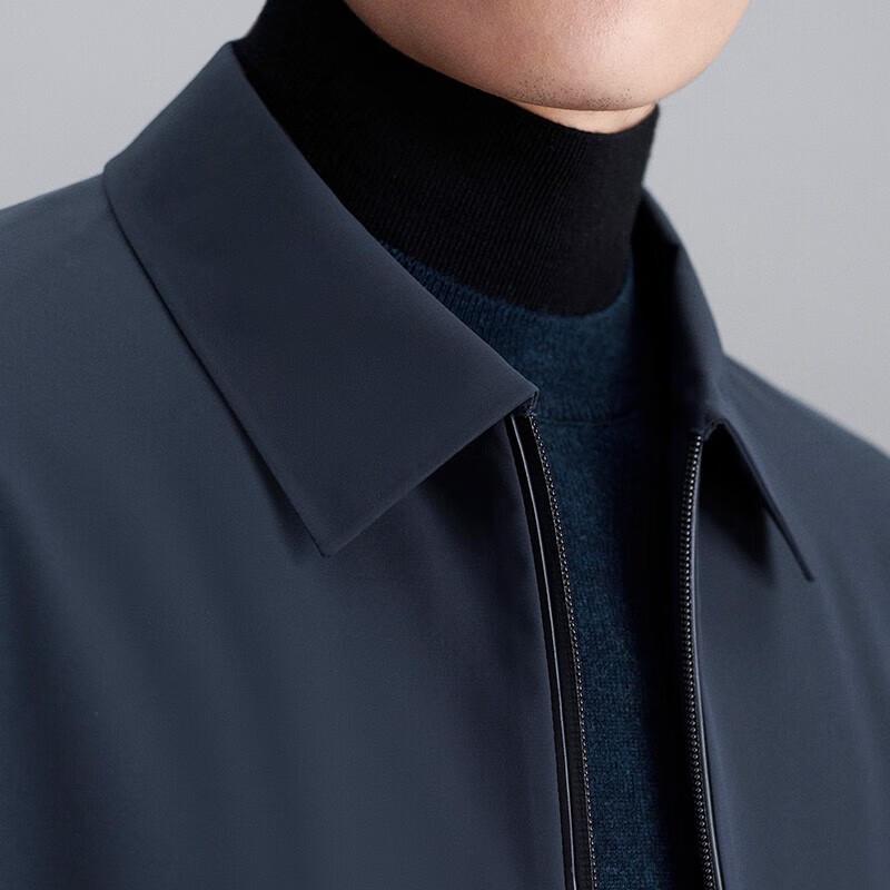 Мужская представительская деловая куртка с плюшевой подкладкой