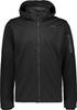 Куртка CMP Light Softshell Jacket с отстегивающимся капюшоном (39A5027) черная