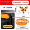 4M Flexible Window Sealing Strip Soundproof Door Draft Stopper High Quality Weather Stripping
