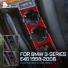 Carbon Fiber Gear Shift Collar Set for BMW 3 Series E46 1998-2006