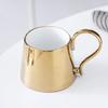 Гальванизированная легкая роскошная скандинавская кружка керамическая кофейная чашка чашки персонализированные подарки чашка для чая рождественские кружки бесплатная доставка путешествия