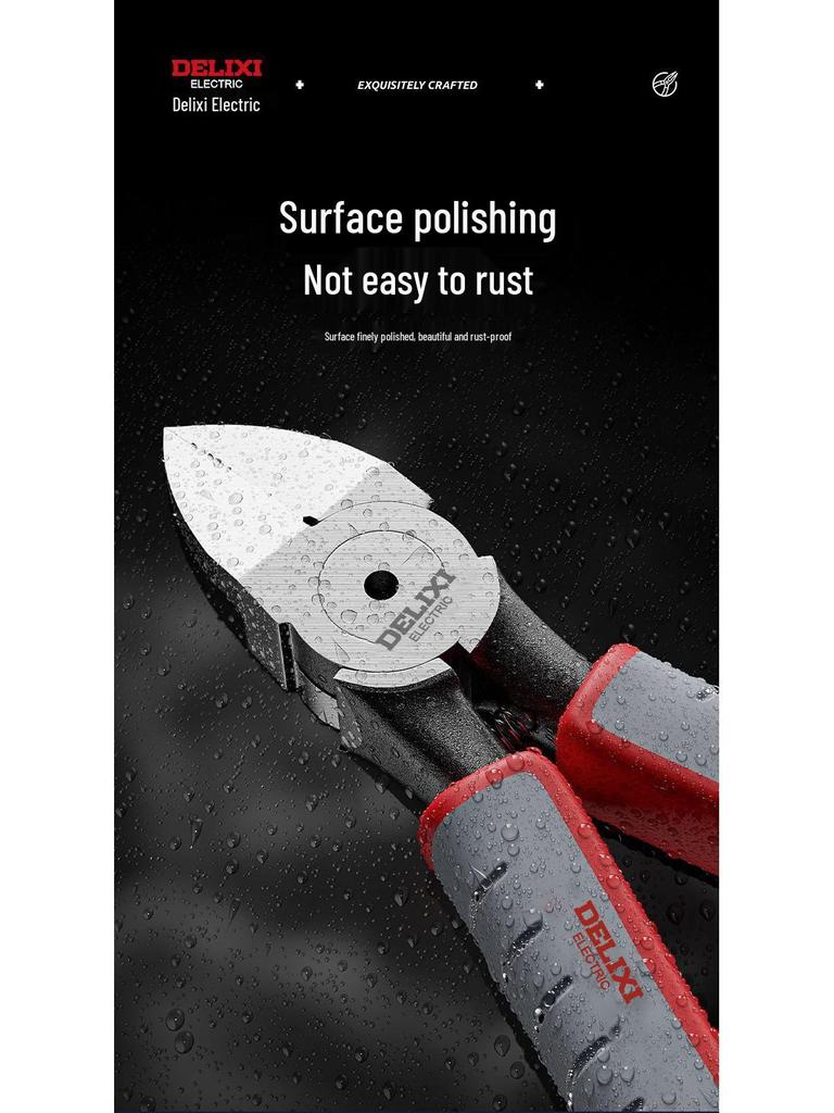 Плоскогубцы с высокой твердостью для диагональной резки - Специальные для электриков Электронные и промышленные бокорезы