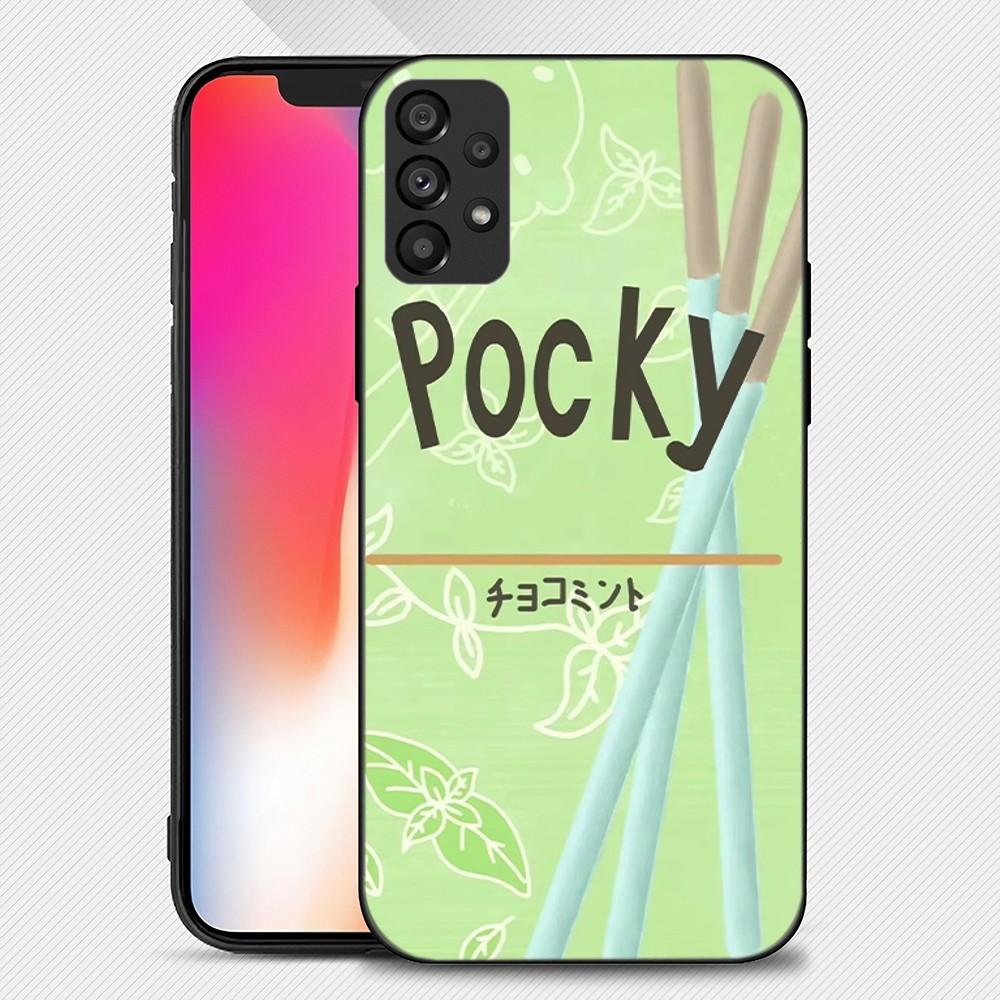 Чехол для телефона Pocky Strawberry Chocolate Chip Cookies для Samsung Galaxy S22 S23 Ultra S21 S20 FE Plus Note 20, мягкий чехол