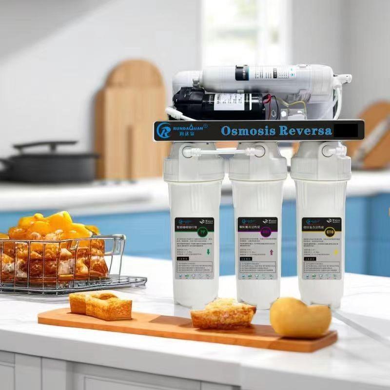 36 Вт Автоматический промывочный очиститель воды обратного осмоса Пятиуровневый фильтр для воды Бытовая кухонная машина для прямой питьевой чистой воды