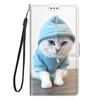 Cute Animals UV HD Printed Flip Magnetic Wallet Case Leather Phone Cover For Samsung A02S A12 A32 A52 A72 A21S Xiaomi Redmi 9A 9C 9T Note 10 Note 9