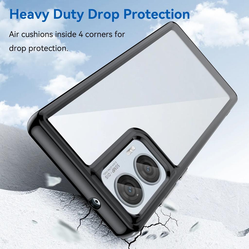 Phone Case For Motorola Moto Edge 50 Fusion , Clear Transparent Phone Case Cover For Motorola Moto Edge 50 Fusion