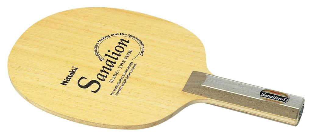 Nittaku Table Tennis Sanarion Defensive ST Racket, Shakehand, D, Type, NE-6778