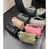 Сумка для камеры haute couture, овчина внутри и снаружи, полностью кожаная, ручной работы, модная, новая, универсальная, на плечо, через плечо