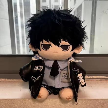 Stuffed Yagami Light 20cm Cotton Doll Toys with Cat Ears Cute Plush Puppet Animation Death Kira Gift Dolls for Kids Adults