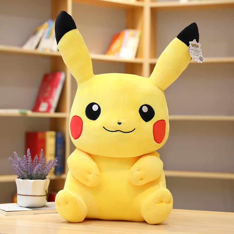 Pokemon Pikachu Peluche Stuffed Toys Big Size Anime Throw Pillow Birthday Christmas Gift for Children Friends Boy Girlsnimal toy