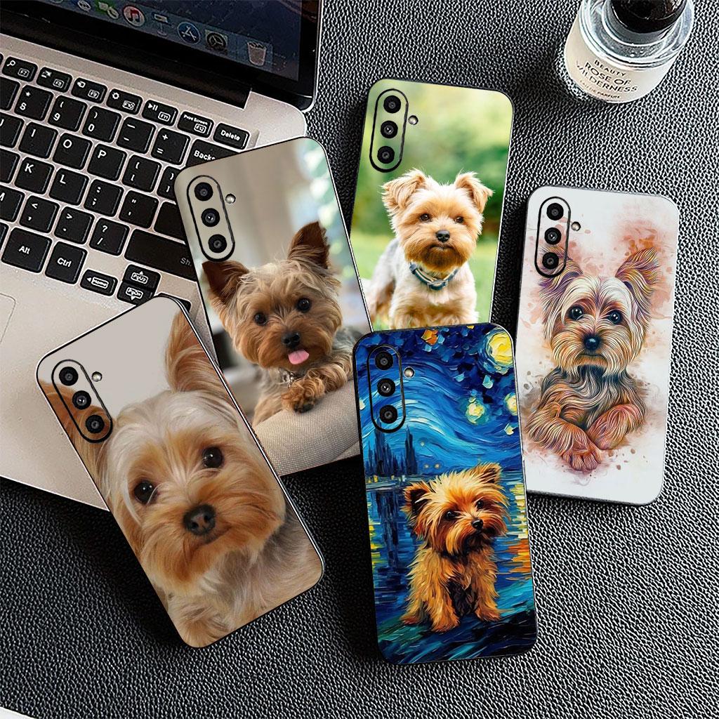 Yorkshire Terrier Yorkie Dachshund Dog Phone Cover Case for OPPO A18 A16 A80 A40 A17 A15 A38 A78 A79 A54 A57 A58 A60 4G 5G