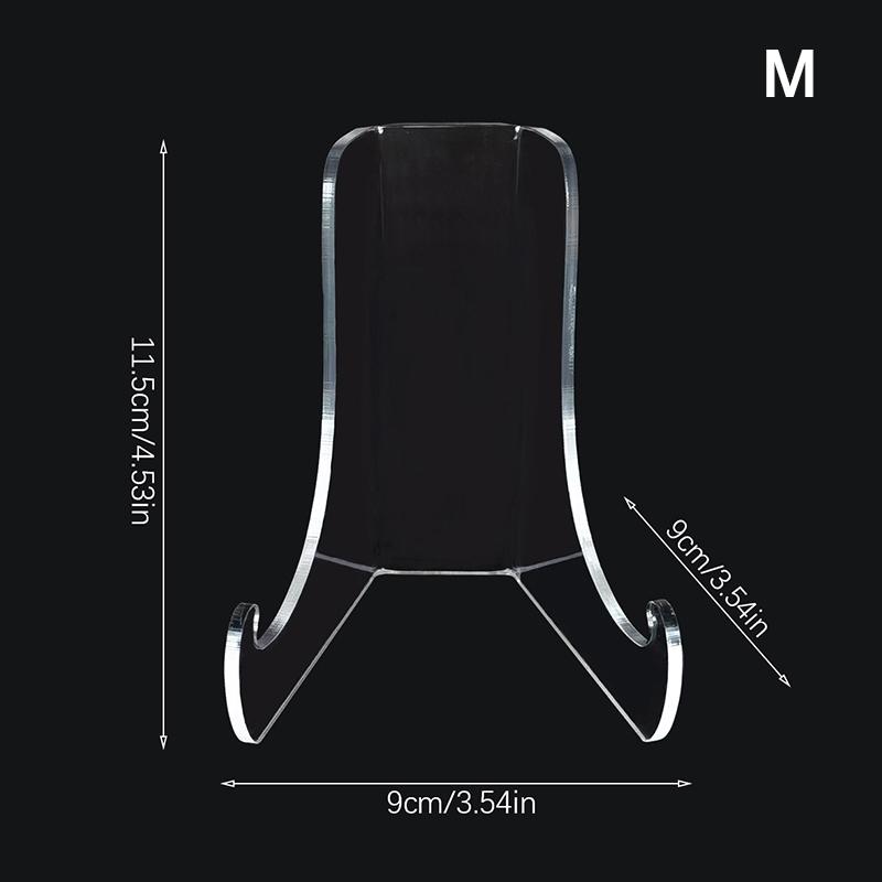 Подставка для тарелок из прозрачного акрила, столешница для чайной книги, журнала, коллекции картин, витрины для тарелок, мисок, подставки для мольберта