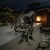 3D-печатная фигурка ниндзя Декорация Скульптура сидящего воина Японский стиль Настольное украшение Комната