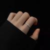 Diamond Hollow Love Ring Female Niche Design High Sense Temperament Simple Opening Adjustable Light Luxury Versatile