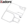 For Subaru Forester SK 2018    Carbon Fiber Car Center Console Gear Shift Box Panel Cover Trim Interior Accessories