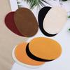 Durable Oval Imitation Leather Elbow Patch – Handmade DIY Accessory
