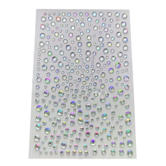 Наклейки со стразами Искусственный жемчуг Самоклеящиеся противоскользящие Фестивальные украшения для лица Наклейка на концертный макияж Волосы на лице Украшение тела Подвески со стразами