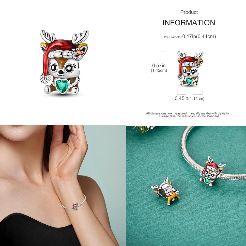 New In 925 Silver Charms Pendant Beads Fit 925 Original Bracelets For Women DIY Birthday Jewelry Gifts