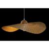 Suspension - DKD Home Decor - Bambou Chapeau - 70 x 70 x 10 cm - E27 - Style Ethnique